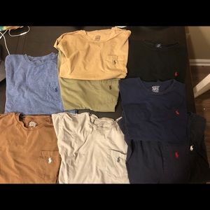 10 Polo Ralph Lauren t shirt lot! Sz M